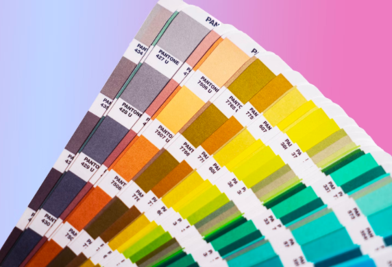 Палитра цветов Pantone.
